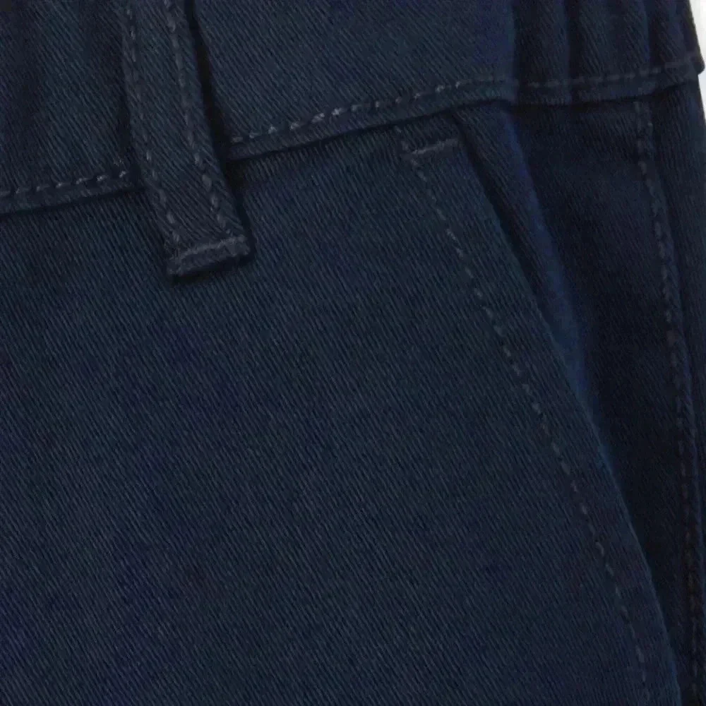 Toddler Boys Uniform Stretch Straight Chino Pants - New Navy